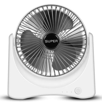 

Portable Travel Battery Operated Fan Rechargeable 3 Speeds Desktop Mini Fan With Powerful Airflow For Camp And Outdoor Events, U