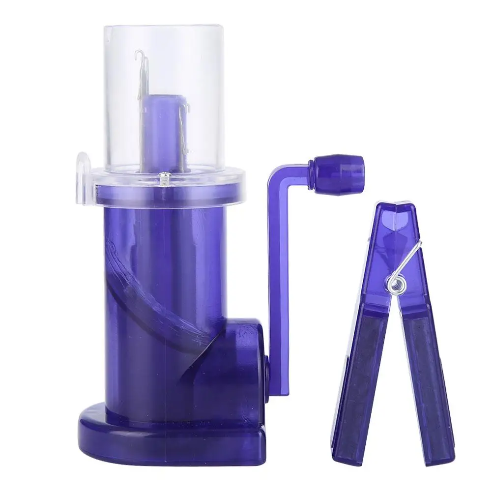

Creative Hand Knitting Machine Embellish Knitting DIY Hand-operated Embellish-Knit Knitting Machine Spool Knitter Weave Tool
