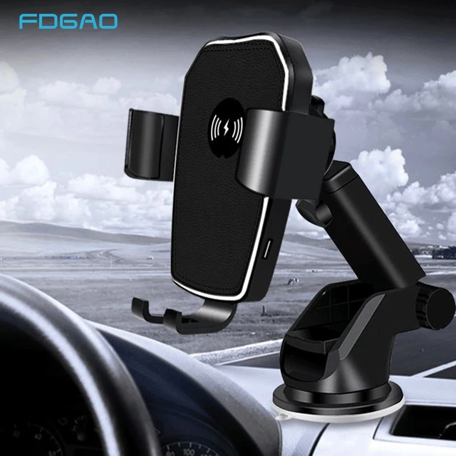 FDGAO Car Phone Mount & 10W Wireless Quick Charger