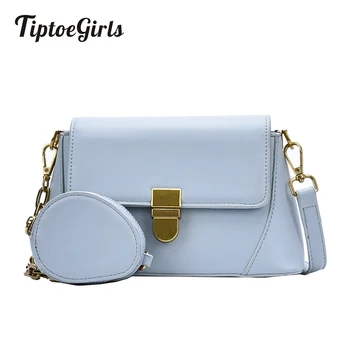 

Tiptoegirls Chains Buckle Small Flap Bag Circle Coins Purse Fashion Women Bag Quality Guaranteed Designers Crossbody Bag