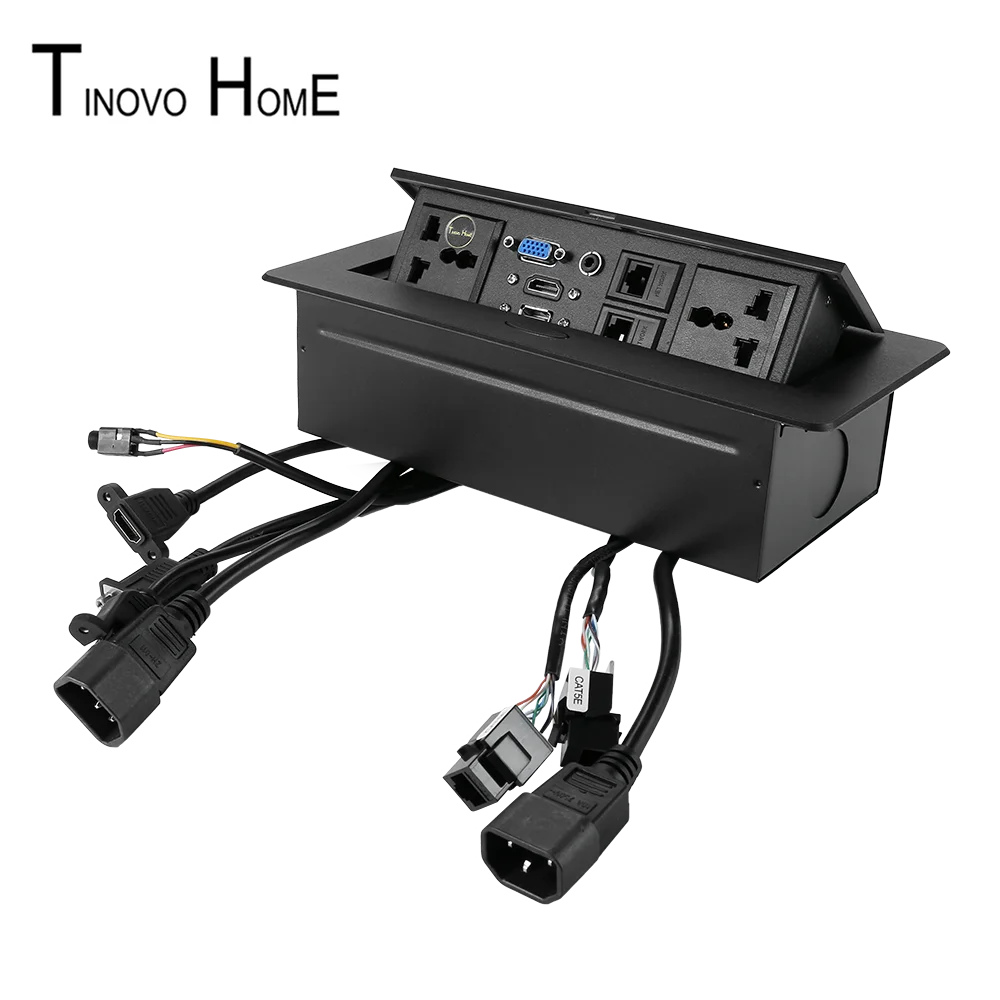 Универсальная настольная розетка/медленная Выдвижная розетка/HD hdmi USB Двойная