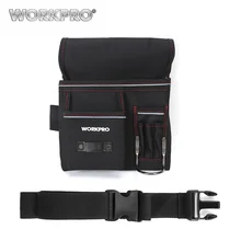 WORKPRO поясная Сумка Многофункциональная поясная сумка для инструментов электрик поясная сумка для инструментов держатель инструмента удобный органайзер для работы