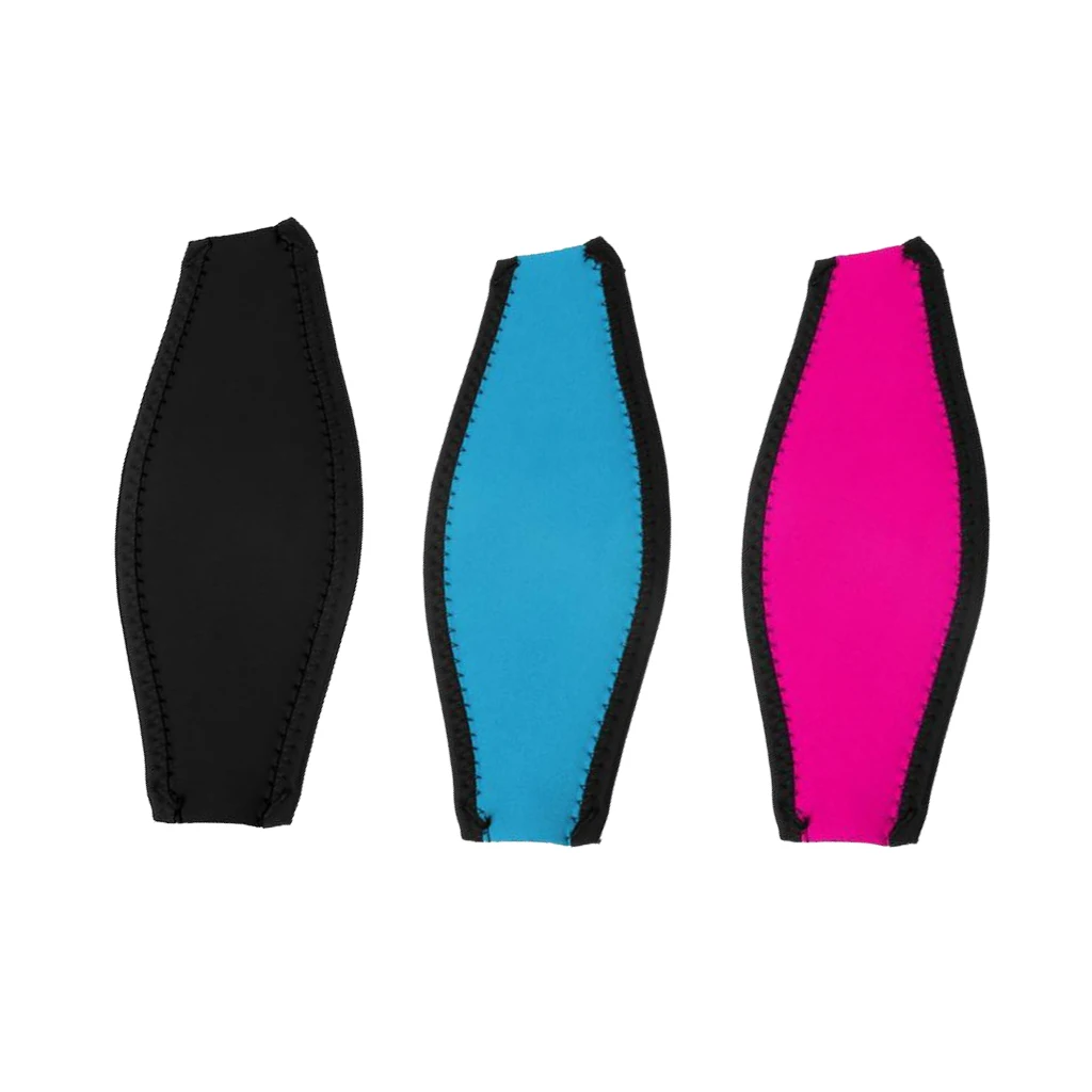 3PCS Universal Neoprene Scuba Diving Snorkel Comfort Mask Strap Wrap Cover