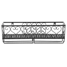 Настенный Железный винный стеллаж, держатель для бутылки вина со стеклянным держателем, украшение для семейного бара