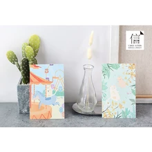 30 шт./лот, открытка для отдыха с котом/лесным Кроликом, Подарочные канцелярские открытки