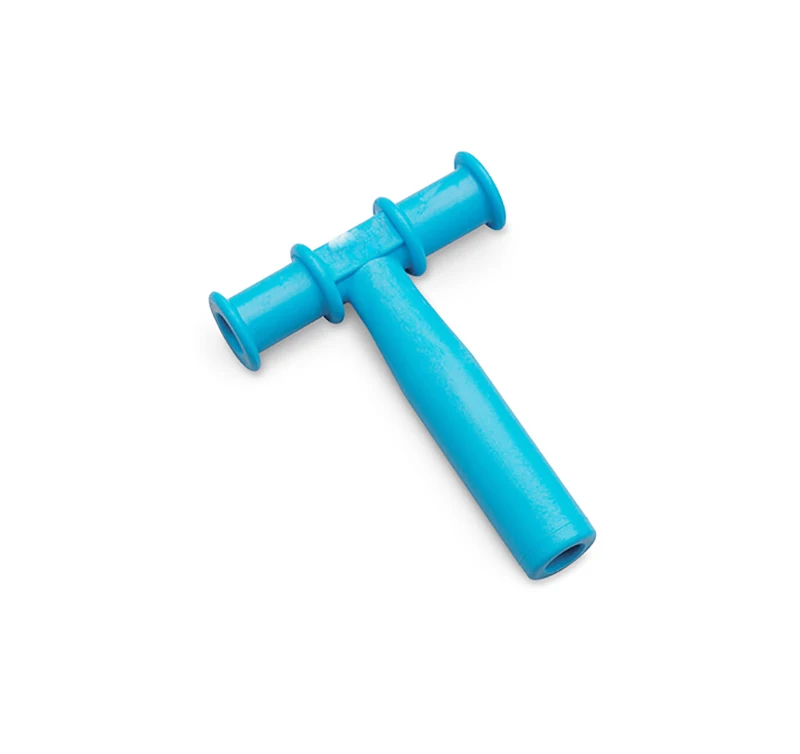 Blue Chewing Tube Oral Motor Chew Tools for Autism Baby Chewy Teether Speech Therapy Sensory Toys for Special Needs ADHD