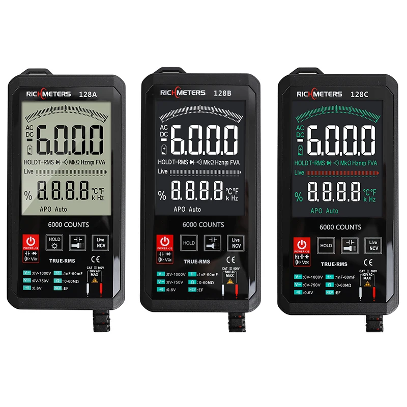 Digital Multimeter Touch Sensitive Resistance Tester Professional NCV Capacitance Pocket Type Intelligent Scanning Tools|Multimeters| - AliExpress