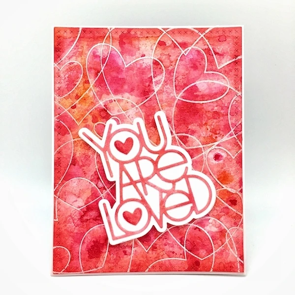  HEART TO HEART BACKGROUND STAMPS Metal Cutting Dies DIY Scrapbooking Craft Die Photo Invitation Car - 4000485078368