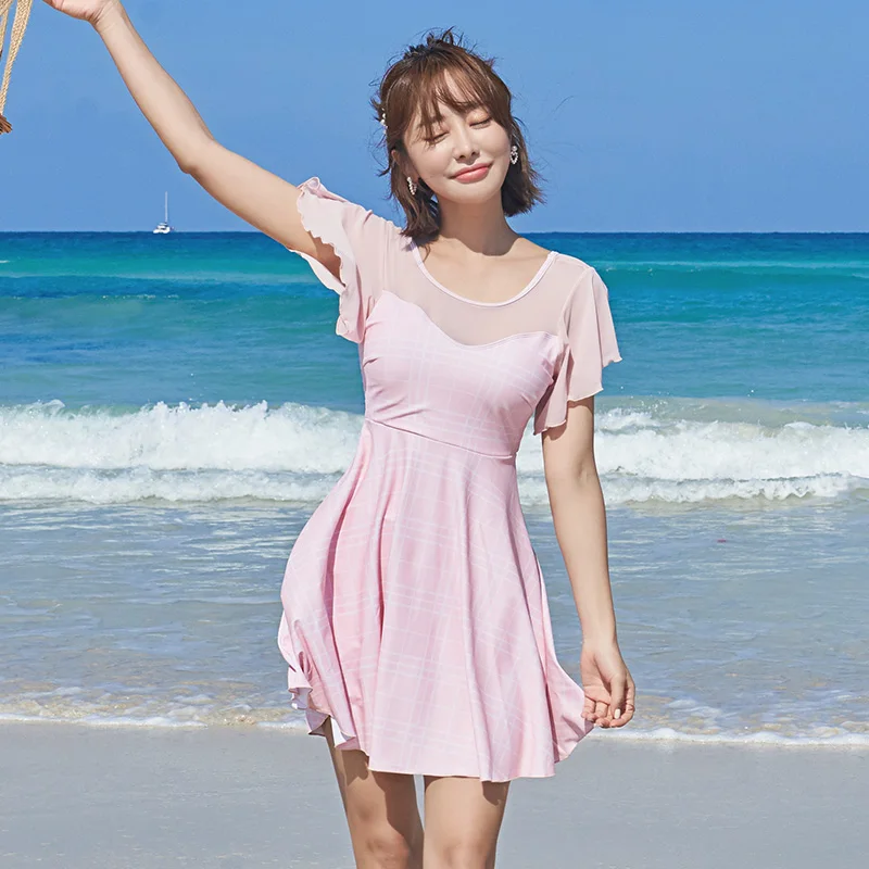 Женский купальный костюм тонкая накидка Феи для живота корейский стиль ins web