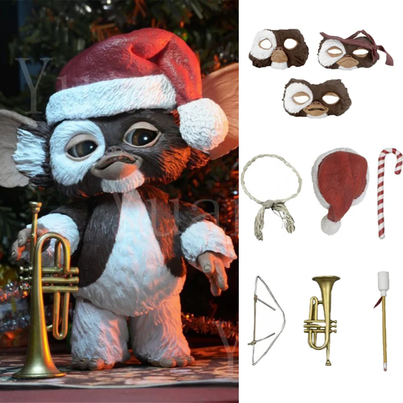 18 см оригинальный NECA нового фильма Gremlins рождественское Издание фигурку Хэллоуин
