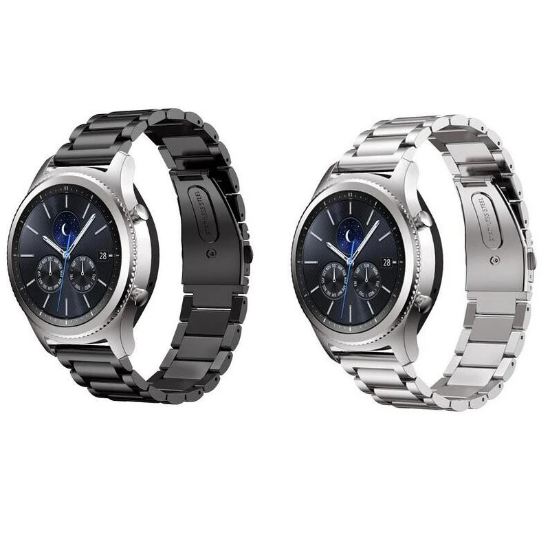 Ремешок для Samsung galaxy 42 46 мм active2 S3 Vivo watch band pebble time amazfit 3 GTR2 GTS Pop bip Ticwatch S E pro ремешок 22