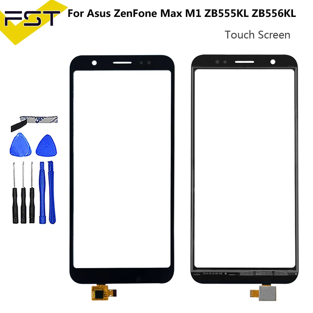 Сенсорный экран 5 дюйма для ASUS ZenFone Max M1 ZB555KL ZB556KL X00PD дигитайзер сенсор переднее