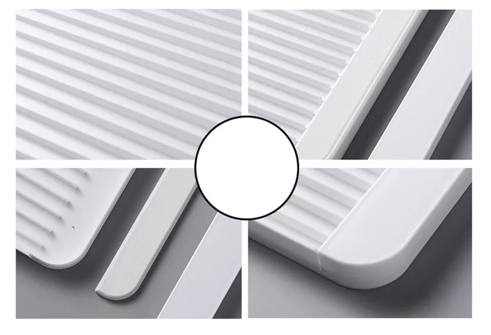 Non-slip Diatom Mud Cup Drain Tray Dish Rack Cup Drain Tray Versatile Household Tableware Plastic Fruit Storage Tray Holde