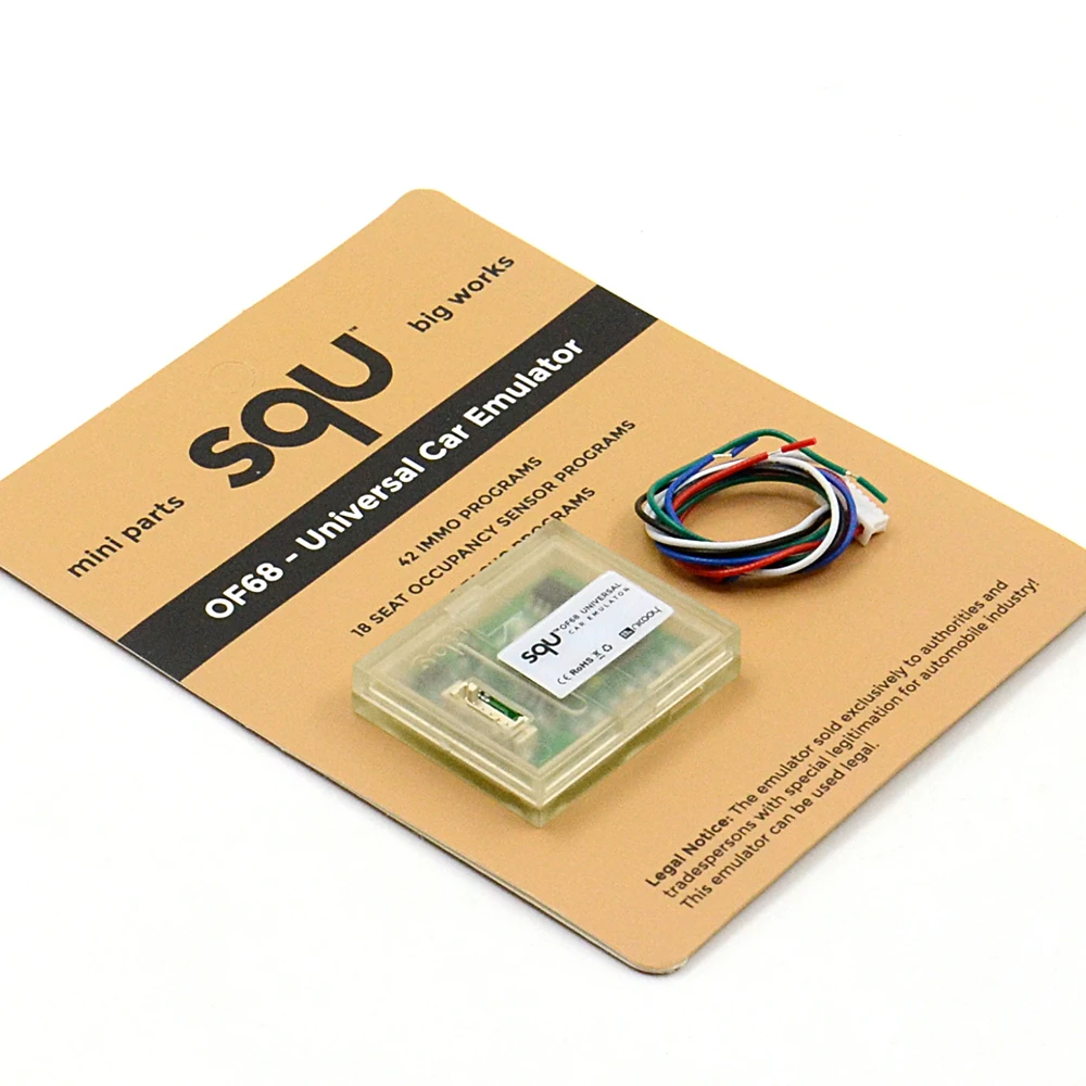 SQU OF68 SQU OF80 Universal Car Emulator MINI Parts Big Works 42 IMMO Programs 18 Seat TACHO PROGRAMS