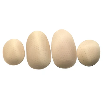 

4pcs Removable Body Shaper Slimming Breathable Hip Pad Enhancer Lightweight Underwear Butt Lifter Sponge Smooth Self-adhesive
