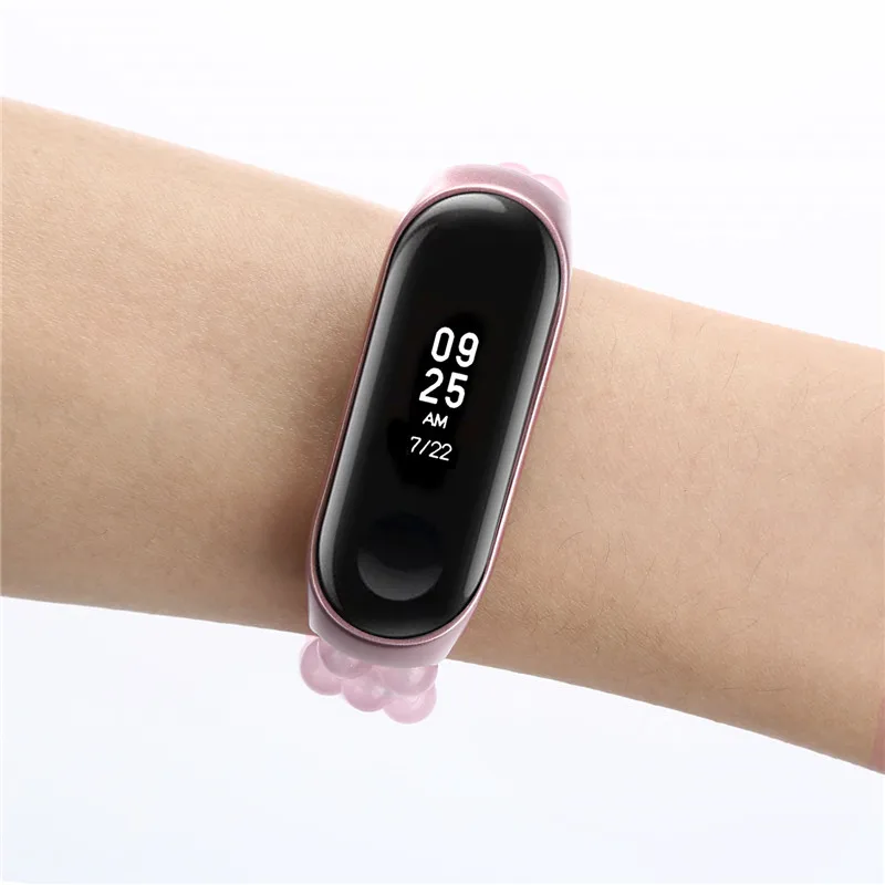 Ремешок для часов для Xiaomi mi Band 3 4 Agate сменные ремешки mi band 4 чехол из нержавеющей стали для Xiao mi 4 умный браслет на запястье