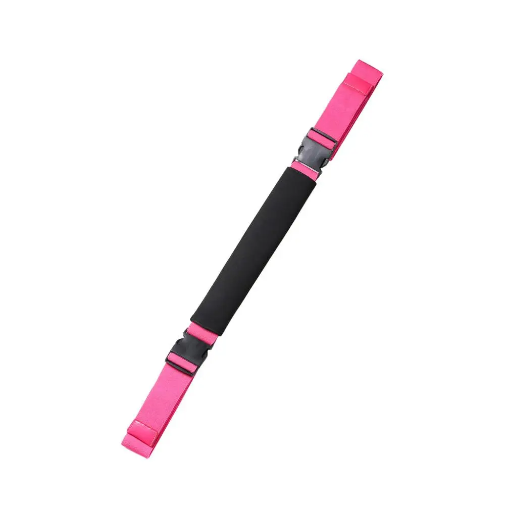 Hot Pink 1.5m Yoga Resistance Bands Body Stretching Band Loop Power Yoga Gym Fitness Exercise Training Pull Rope Gym Workout Equipment - Цвет: Hot Pink