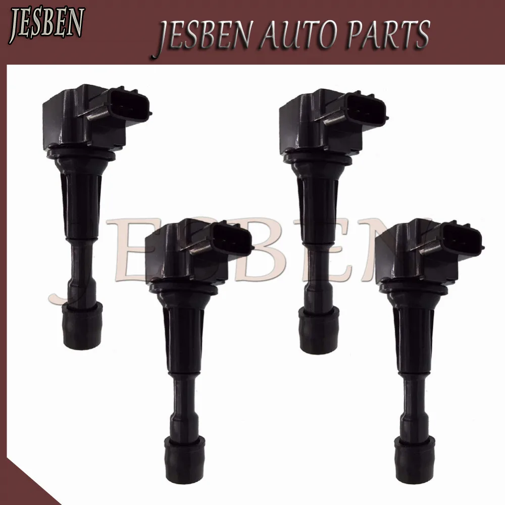 ZJ01-18-100 4 шт./лот катушка зажигания подходит для Mazda 3 BK 1.4L 1.6L 2.0L 2.3L MPS Turbo 2003-2009 NO