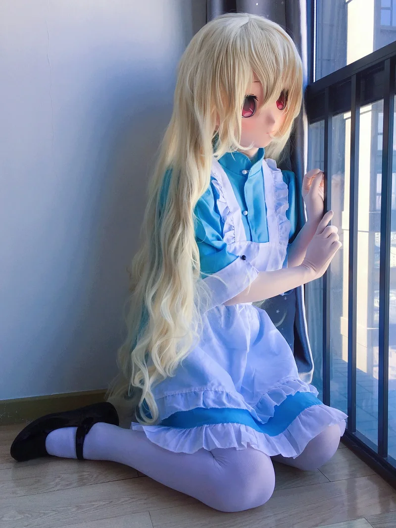 KGM 08) арбалет Девушка BJD кукольная маска Япония женится на аниме реалистичные силиконовые Kozakura Mari косплей Кигуруми маскарадные маски