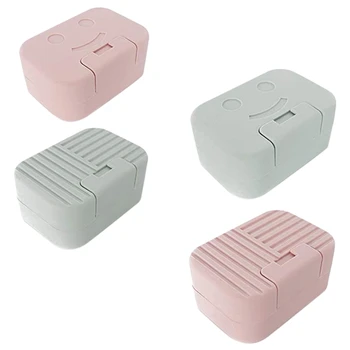 

4 Pcs Waterproof Portable Travel PP Soap Box For, Shower, Kitchen, Soap Keep Dry and Clean