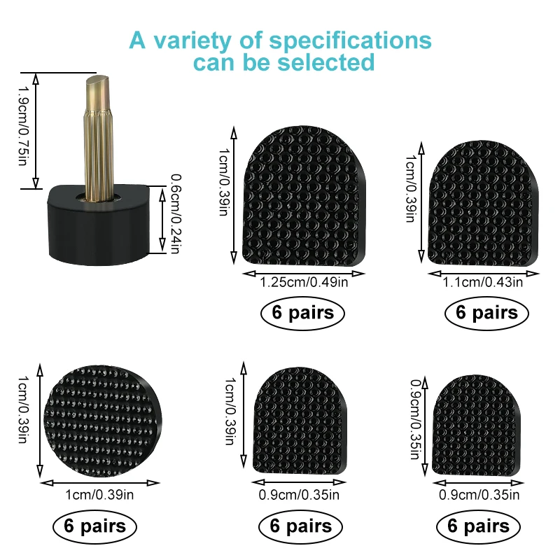 Елино 30 пар/компл. высокий каблук советами по замене шпильки колпачки на каблук протектор дюбель Грузовые лифты, на каблуке-шпильке Инструменты для ремонта; женская обувь на высоких каблуках, советы