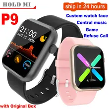 Montre intelligente hommes femme pleine Smartwatch jeu intégré IP67 étanche fréquence cardiaque moniteur de sommeil pour iOS Android téléphone R3L