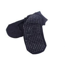 1 пара Женские танцевальные женские спортивные Пилатес для йоги с открытой спинкой, не скользящие ручки, короткие носки для балета, нескользящие носки для катера, оборудование для фитнеса