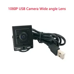 Full HD 1080 P Mini USB CCTV Камера широкоугольный объектив usb Камера Mini PC камера Бесплатная доставка