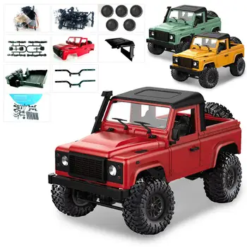 

Remote Control Car DIY Set MN-91K 1:12 Off-road Vehicle 2.4G 4WD RC Crawler Truck Toy Unassembled Kit Easy To Install