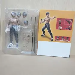 15 см SHF король кунг-фу Брюс Ли фигурка Коллекционная игрушка Подарки