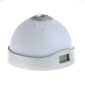 

Magic LED Color Change Star Sky Night Light Projection Projector Alarm Clock
