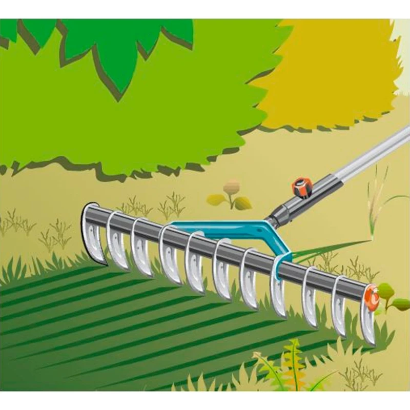 Прореживатель GARDENA 03391-20.000.00 (Грабли-аэратор GARDENA combisystem позволяют аккуратно удалять мох и отмершую траву с участка, улучшая тем самым восприимчивость почвы к воздуху, воде и питательным веществам.)