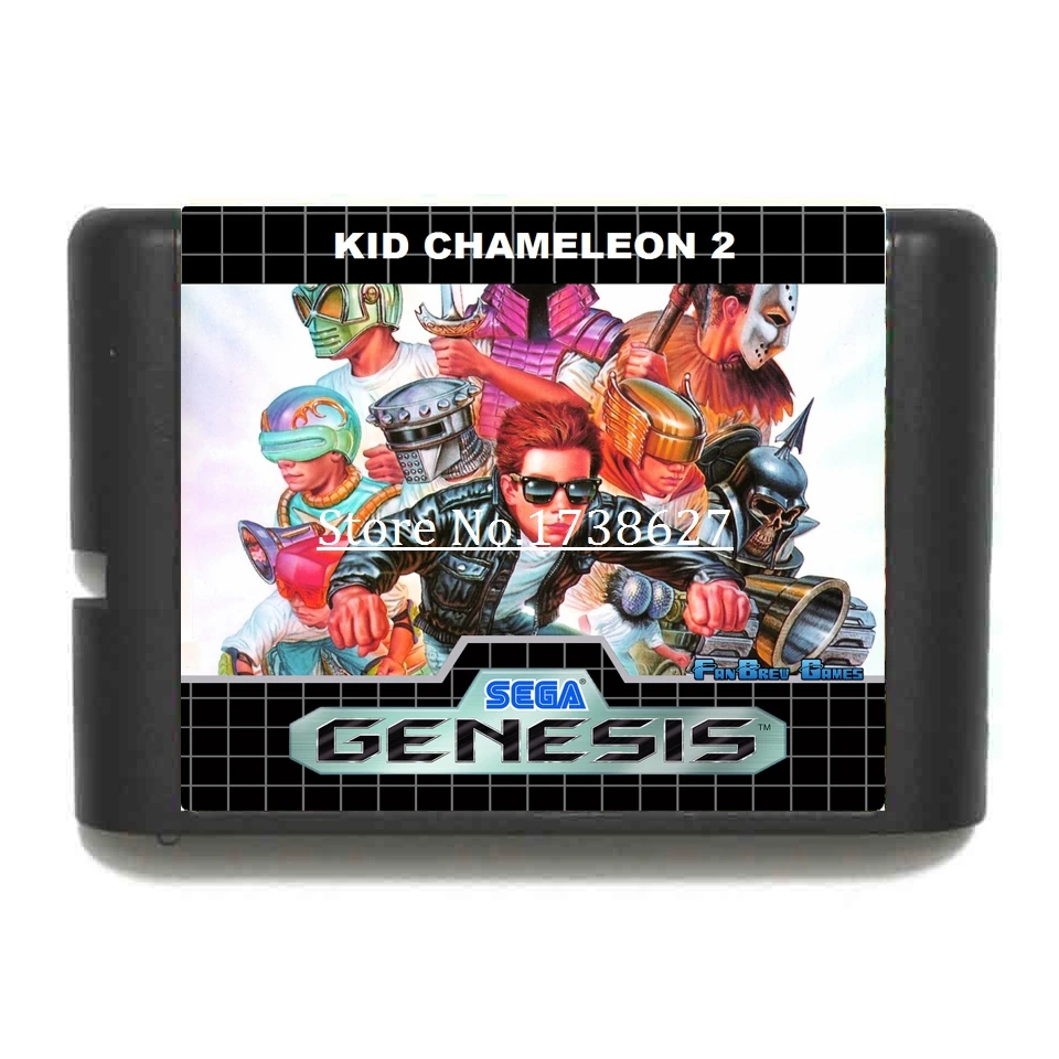 Kid Хамелеон 16 бит игровой Картридж для sega MegaDrive и Genesis системные консоли