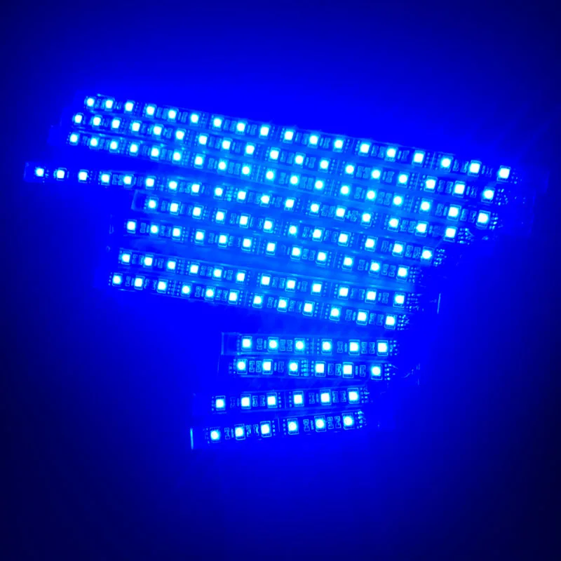 HHO-12Pcs мотоцикл 1 Drag 12 Многоцветный светильник Rgb Голосовое управление Музыка Светодиодный атмосферный светильник для мотоцикла Atv