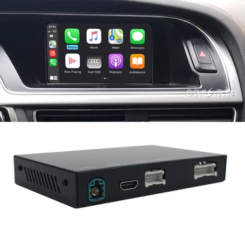 

Car apple play for 2010-2016 S4 / S5 B8 MMI 3G Wireless iphone carplay apps android auto mirror BT call map gps hdmi integration
