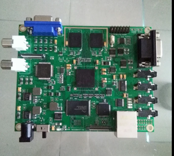 Для DAVINCI TMS320DM6437 с MT9M034 и VGA дисплей системы разработки