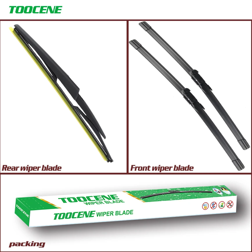 

Front And Rear Wiper Blades For Volvo V70 2004-2007 Windshield windscreen Wiper Auto Car Styling 24+22+15