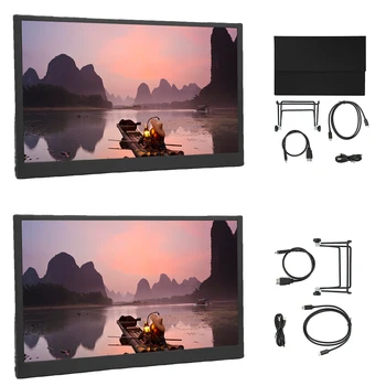 

1920x1080 15.6in 16:9 HDR IPS Monitor Support for PS4 SWITCH Type-C High Definition Port Hot