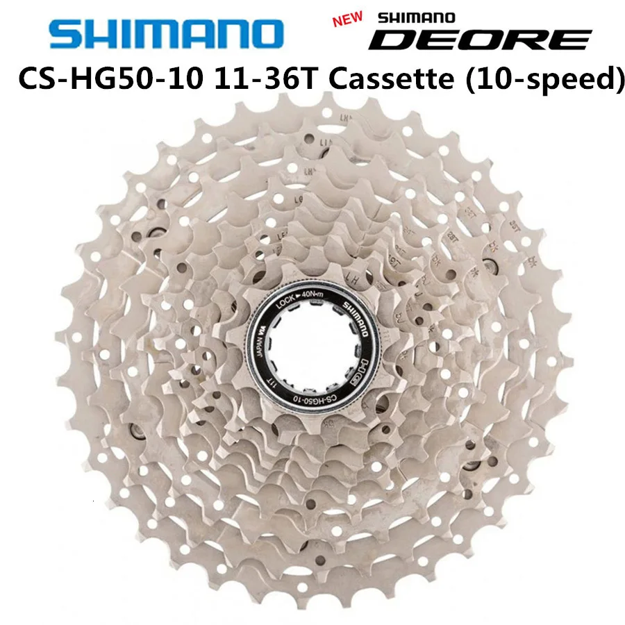 Shimano Deore M6000 Hg500-10 10s 10 Mtb Скорость Mtb от свободного колеса велосипеда кассета Deore 11-42 T - Цвет: HG500 -10 11 -36T
