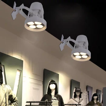 

High Bright Illuminate 40W Wedding Clip Spotlight Warm/White Light with Series Connection Plug Exhibition Track Spotlight