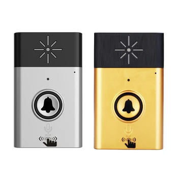 

300m Distance Home Security Smart Door Alarm Outdoor Wireless Voice Intercom Doorbell Transmitter Indoor Receiver