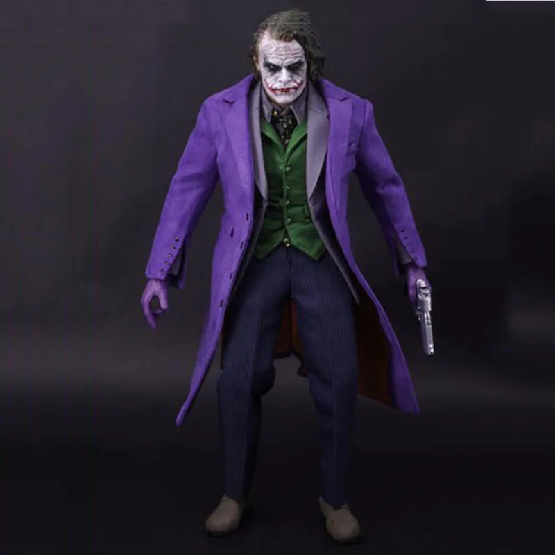 1: 6 шкал DX11 мужской мальчик Джокер Heath Ledger голова скульптура и одежда костюм для 12