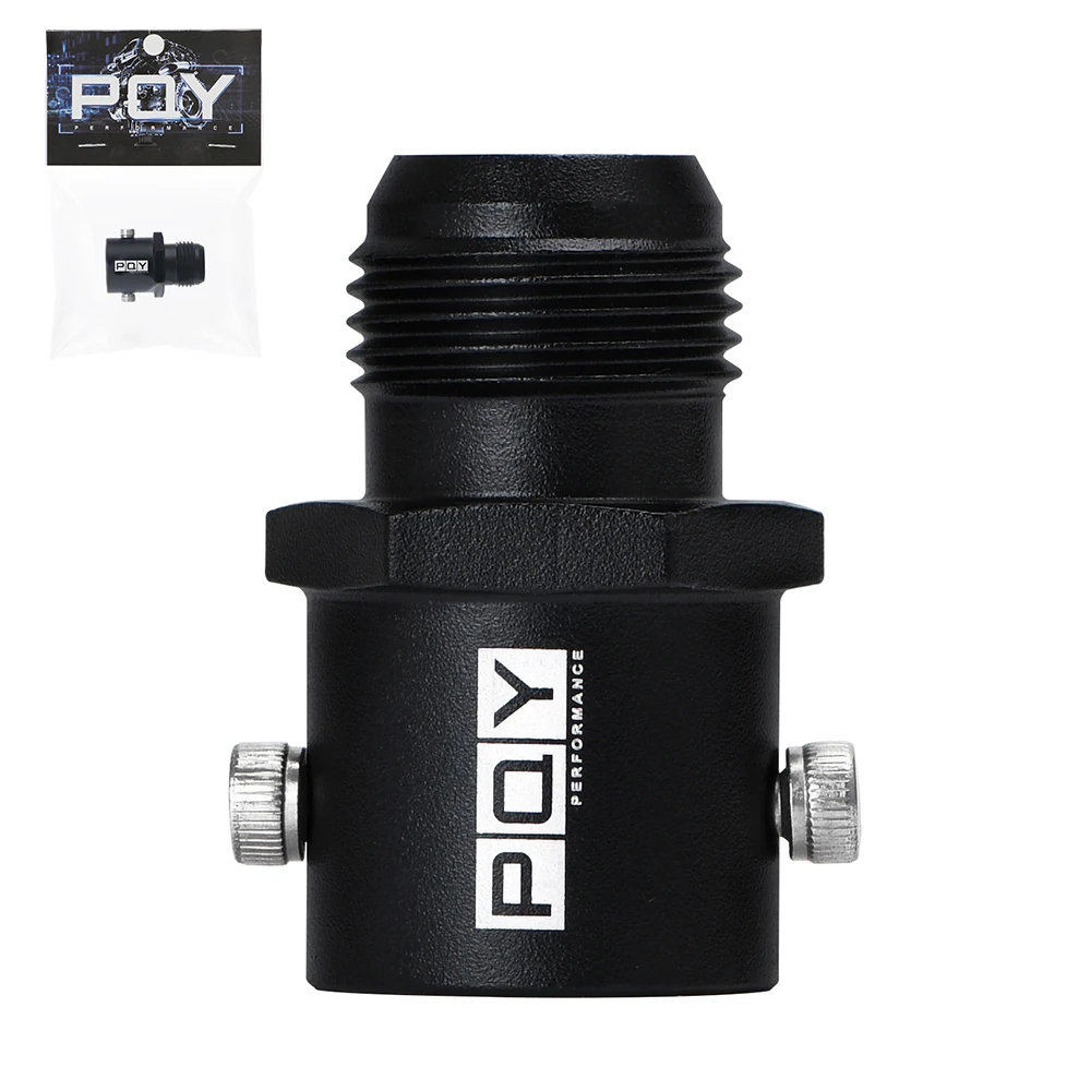 Breather Fitting Adapter Breather Fitting Adapter 19mm AN10 Valve Cover Vent Outlet K-Swap For Honda Civic Acura Rsx Tsx K20 K24 Aluminium Oil Catch Can