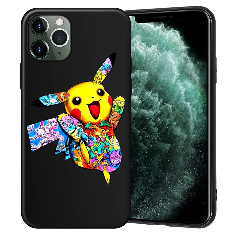 19 Чехол для iPhone ХIХ 11 Pro, чехол 5, 5S, 6, 6 S, 7, 8 Plus, X, XS, Max, тату, мультяшный чехол для iPhone 7, чехол из мягкого ТПУ для iPhone XR, чехол - Цвет: 19