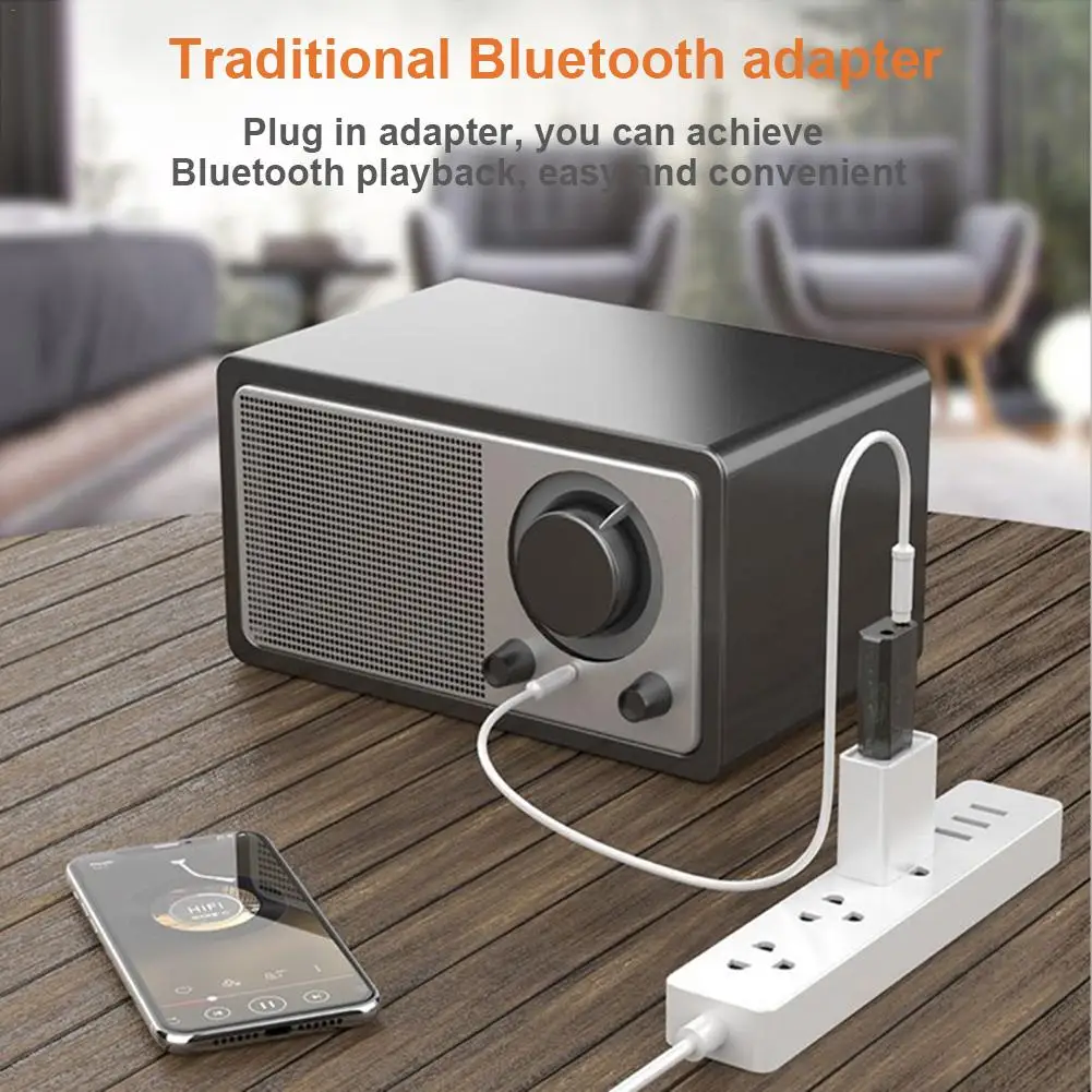 USB Bluetooth передатчик приемник 2в1 Bluetooth 5,0 3,5 мм AUX порт ТВ компьютер беспроводной аудио адаптер
