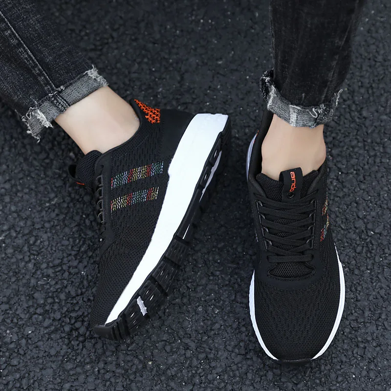 Invomall Spring Summer Men's Fashion Mesh Sneakers