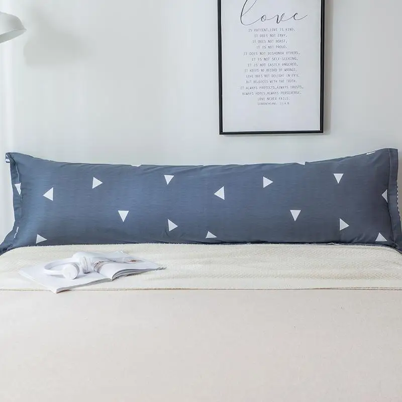 Long Pillow Cover Case Double Cotton Pillow Cotton Pillow Cover