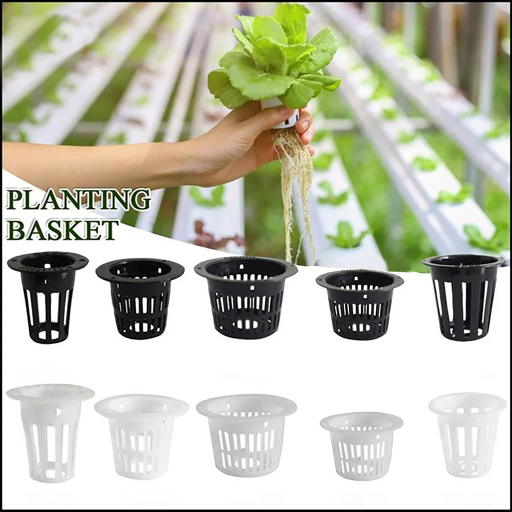 10Pcs Hydroponic vegetable planting basket soilless cultivation planting basket 