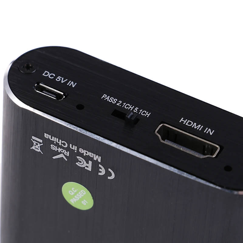 Совместим с HDMI 2,0 аудио экстрактор 5,1 ARC HDMI аудио экстрактор сплиттер HDMI к аудио экстрактор оптический TOSLINK SPDIF