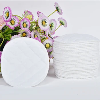 

10pcs/set Absorbent Nursing Pads Washable Reusable Cotton Pads Breastfeeding Liners Breast Pad for Nursing Maternity Nursing Pad